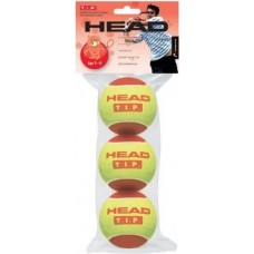 М"ячі для тенісу Head TIP Red 3B, код: 072489781138