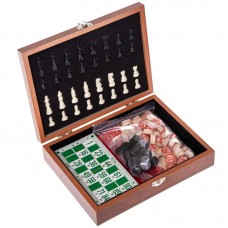 Набір настільних ігор 2в1 SP-Sport шахи, лото, код: W2519-S52 Набір настільних ігор 2в1 SP-Sport шахи, лото, код: W2519-S52