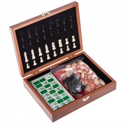 Набір настільних ігор 2в1 SP-Sport шахи, лото, код: W2519-S52