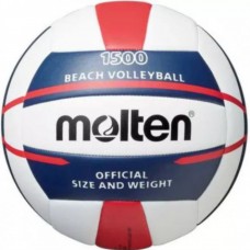 М"яч для пляжного волейболу Molten V5M1500-WN №5, білий-синій-червоний, код: 4905741843953