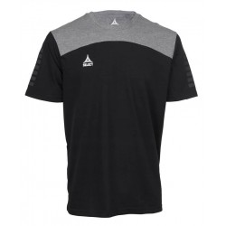 Футболка чоловіча Select Oxford T-shirt L, чорний-сірий, код: 5703543282753