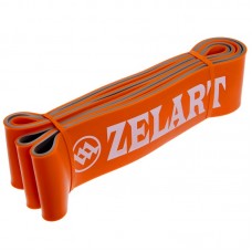 Гума для підтягувань двошаровий Zelart Dual Power Band XL 2080x64x4,5 мм помаранчевий, код: FI-0911-8_OR