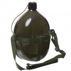 Фляга туристична Camping V-3л з ременем, оливковий, код: TY-9194-3-S52 Фляга туристична Camping V-3л з ременем, оливковий, код: TY-9194-3-S52