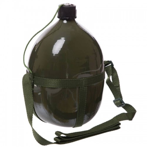 Фляга туристична Camping V-3л з ременем, оливковий, код: TY-9194-3-S52 Фляга туристична Camping V-3л з ременем, оливковий, код: TY-9194-3-S52
