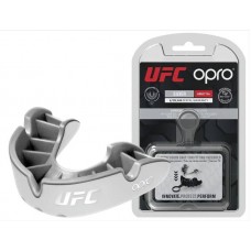 Капа Opro Silver UFC доросла (вік 11+) White/Silver, код: UFC_Silver_Wh/Sil-PP