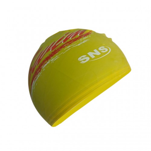 Шапочка для плавання SNS yellow TH-Ж, жовтий, код: 11368-SNS Шапочка для плавання SNS yellow TH-Ж, жовтий, код: 11368-SNS
