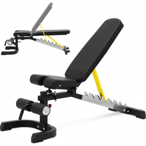 Тренажерна лава Gymrex Bench з регульованим нахилом для вправ, код: M-13495295-IN