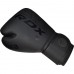 Боксерські рукавиці RDX F6 Kara Matte 14 унцій, чорний, код: BGR-F6MB-14OZ