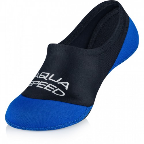 Шкарпетки для басейну дитячі Aqua SpeedNeo Socks, розмір 22-23, чорний-синій, код: 5908217673701