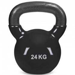 Гіря чавунна Zelart з вініловим покриттям 24кг, чорний, код: TA-5161-24_BK Гіря чавунна Zelart з вініловим покриттям 24кг, чорний, код: TA-5161-24_BK