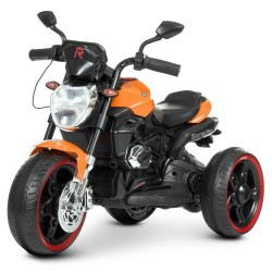 Дитячий електромобіль Bambi Мотоцикл BMW помаранчевий, код: M 4534-7-MP