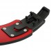 Пояс для пауерліфтингу з карабіном шкіряний Mdbuddy Weightlifting Belt L, чорний-червоний, код: TA-3231_LBKR