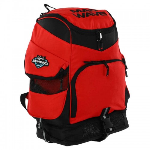 Спортивний рюкзак MadWave Mad Team 41л, червоний, код: M112301_R