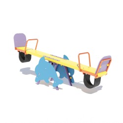 Гойдалка балансир Miros "Дельфін" 2100х410х750 мм, код: DIO127 Гойдалка балансир Miros "Дельфін" 2100х410х750 мм, код: DIO127