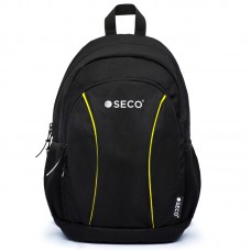 Рюкзак Seco Strando Black 420х280х180мм, чорний-жовтий, код: 22290303-SE