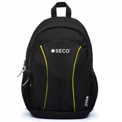 Рюкзак Seco Strando Black 420х280х180мм, чорний-жовтий, код: 22290303-SE
