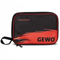 Чохол для ракетки Gewo Double Cover Wave Black/Red (109699130), код: 931894-SVA Чохол для ракетки Gewo Double Cover Wave Black/Red (109699130), код: 931894-SVA