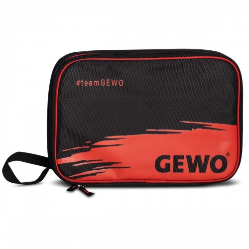 Чохол для ракетки Gewo Double Cover Wave Black/Red (109699130), код: 931894-SVA Чохол для ракетки Gewo Double Cover Wave Black/Red (109699130), код: 931894-SVA