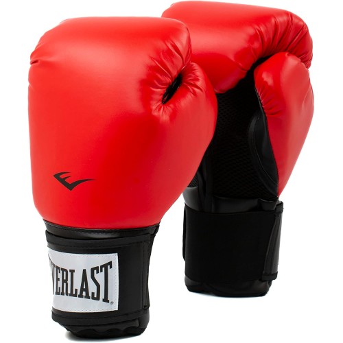 Боксерські рукавиці Everlast Prostyle 2 Boxing Glove 10 унцій, червоний, код: 009283620455