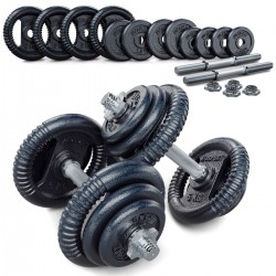 Набір гантелей K-Sport Short 2х20 кг, код: KS-312-IN Набір гантелей K-Sport Short 2х20 кг, код: KS-312-IN