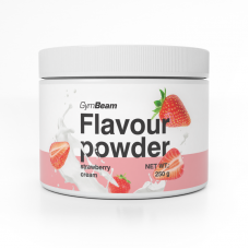 Ароматизато до їжу GymBeam Flavour powder 250г, полуничний крем, код: 8586022211324