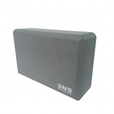 Блок для йоги SNS YJ-K225х145х75 мм, сірий, код: 00001-SNS