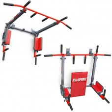 Турнік з брусами настінний для підтягувань 2в1 K-Sport KSSL081/2, код: KS-227-IN Турнік з брусами настінний для підтягувань 2в1 K-Sport KSSL081/2, код: KS-227-IN