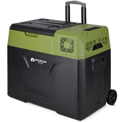 Холодильник туристичний компресорний Mountain Goat Xtreme 47.3 л електричний, переносний Black/Olive, код: P-5905973404891
