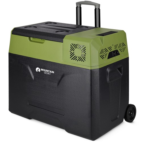 Холодильник туристичний компресорний Mountain Goat Xtreme 47.3 л електричний, переносний Black/Olive, код: P-5905973404891