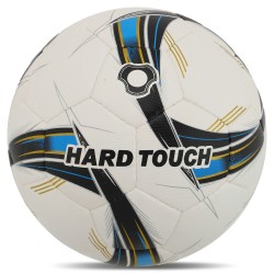 М"яч для футзалу Hard Touch №4, білий-синій, код: FB-5042_WBL
