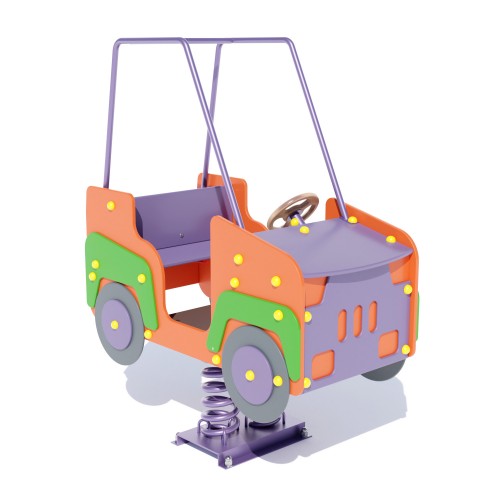 Дитяча качалка Miros “Джип” 1110х570х1400 мм, код: DIO118.1 Дитяча качалка Miros “Джип” 1110х570х1400 мм, код: DIO118.1