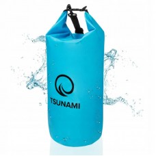 Гермомішок Tsunami Dry Pack 20 л водозахисний, блакитний, код: P-5905973400022