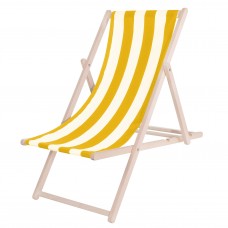 Шезлонг (крісло-лежак) дерев"яний Springos для пляжу, тераси та саду, код: DC0010 DSWY