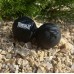 Масажний силіконовий подвійний м"яч PowerPlay Silicone Lacrosse Peanut Ball 1260х63 мм, чорний, код: PP-4355_Black