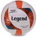 Мяч волейбольный Legend №5 PU белый-красный, код: VB-3126_R-S52