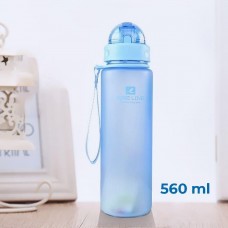 Пляшка для води Casno 560 мл, блакитна, код: MX-5029_Blue