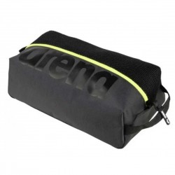 Сумка Arena Spiky III Pocket Bag 340x120x180мм, темно-димчастий, неоново-жовтий, код: 3468336773574