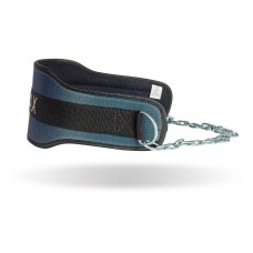 Пояс неопреновий для обтяжень з ланцюгом MadMax темно-синій-помаранчевий, код: MFB-290 Пояс неопреновий для обтяжень з ланцюгом MadMax темно-синій-помаранчевий, код: MFB-290