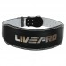 Пояс атлетичний шкіряний LiveUp M, спинка-15см, чорний, код: LP8067_M