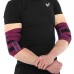 Бинти кистьові для жиму BioGym Strength Wrist Wraps Ezous 560х80мм, 2шт, чорний-фіолетовий, код: C-07_BKV