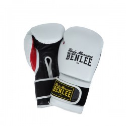 Рукавички боксерські Benlee Sugar Deluxe 12oz шкіра, білі, код: 194022 (white) 12oz