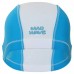 Шапочка для плавання текстильна для дорослих MadWave Lycra Duotone, блакитний, код: M052702_N
