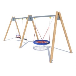 Гойдалка Miros "Гніздо Лелеки", код: WP322.7