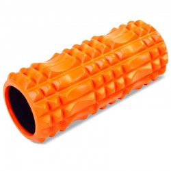Ролик для йоги FitGo 330х130 мм, помаранчевий, код: FI-5712_OR