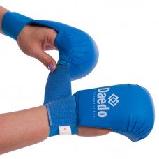 Рукавички для карате Daedo M синій, код: BO-5076_MBL