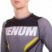 Комплект компресійний чоловічий  (футболка і шорти) Venum 2XL, зріст 180-185, сірий-жовтий, код: 9522-9622_2XLGRY