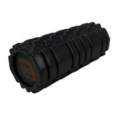 Масажний ролик EasyFit Solid Roller v.1.1s 330х140 мм чорний код: EF-2050-Bk