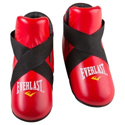 Фути для єдиноборств Everlast, DX, розмір L, червоний, код: KS/EV-L1-WS Фути для єдиноборств Everlast, DX, розмір L, червоний, код: KS/EV-L1-WS