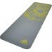 Килимок для йоги Adidas Tie-Dye Yoga Mat 1830х610х10 мм, сірий-жовтий, код: 885652022446