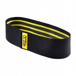 Резинка для фітнесу та спорту із тканини 4FIZJO Hip Band 10-15 кг Black/Yellow, код: P-5907739310309